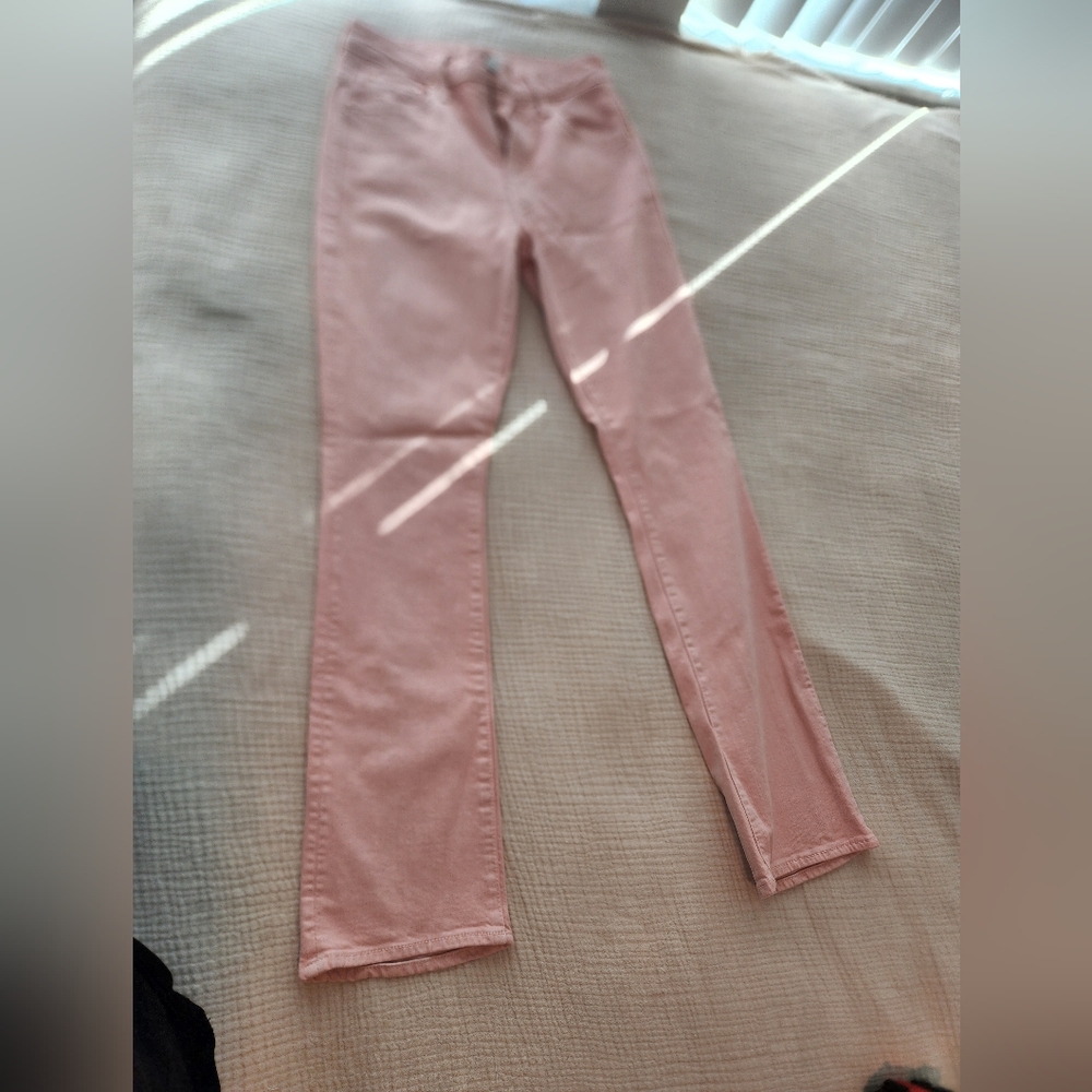 MOTHER Light Pink Denim Jeans